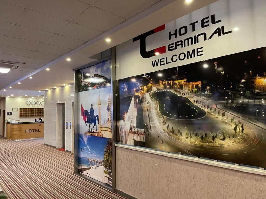 Hotel Terminal Tirana Kültér fotó